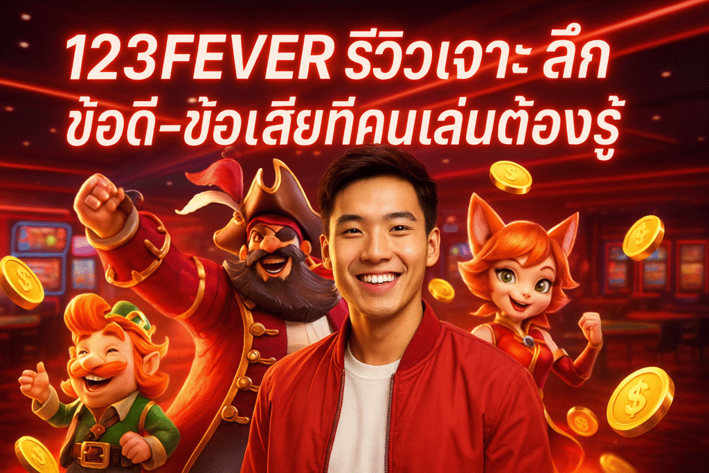 123FEVER รีวิวเจาะลึก ข้อดี-ข้อเสียที่คนเล่นต้องรู้