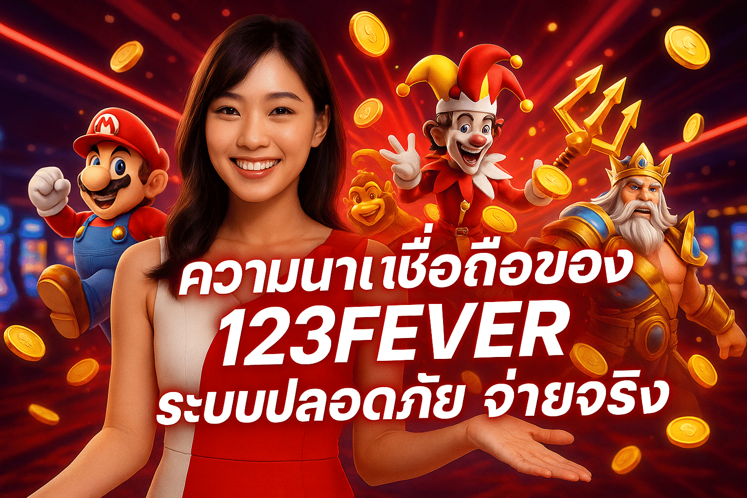ความน่าเชื่อถือของ 123FEVER ระบบปลอดภัย จ่ายจริง