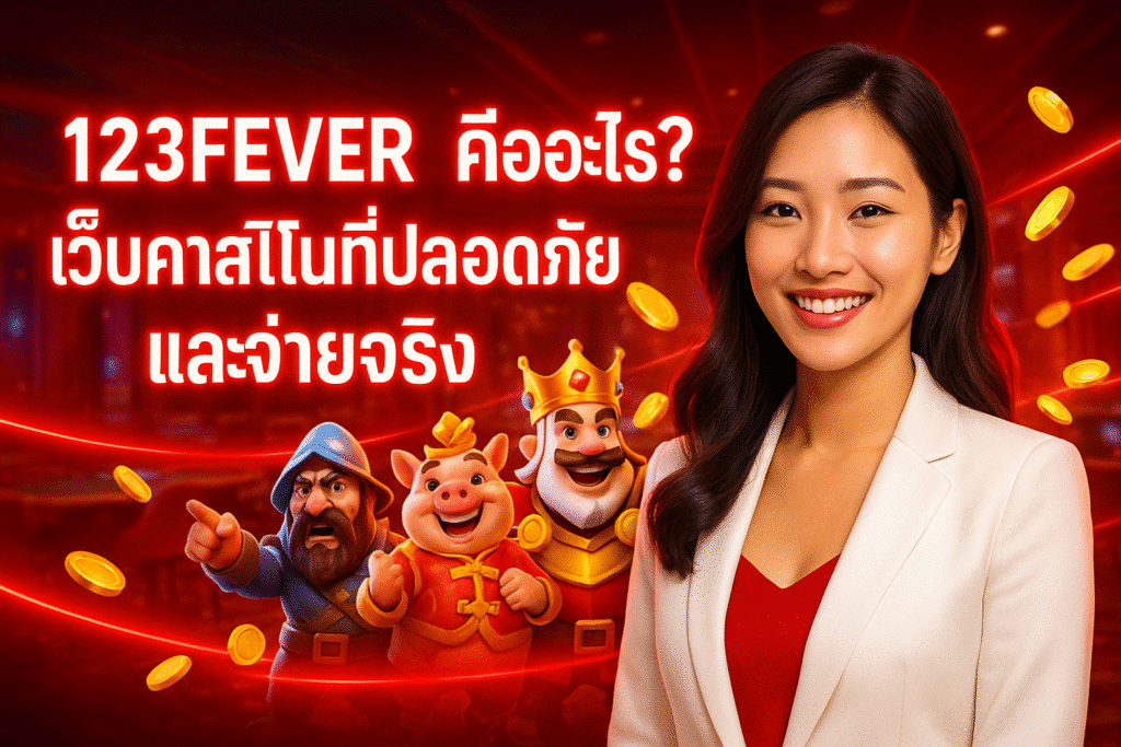123FEVER คืออะไร? เว็บคาสิโนที่ปลอดภัยและจ่ายจริง