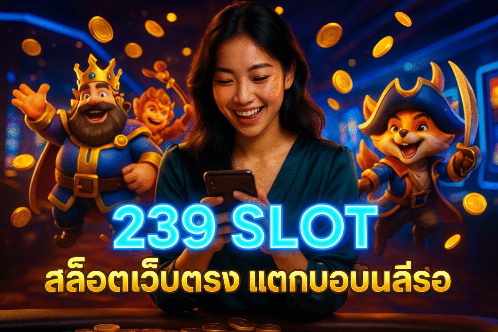 239 SLOT สล็อตเว็บตรง แตกบ่อย โบนัสฟรีรอ